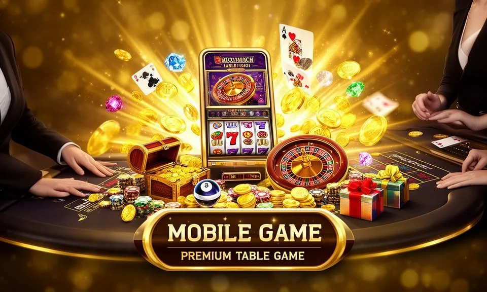 Mobile casino lobby